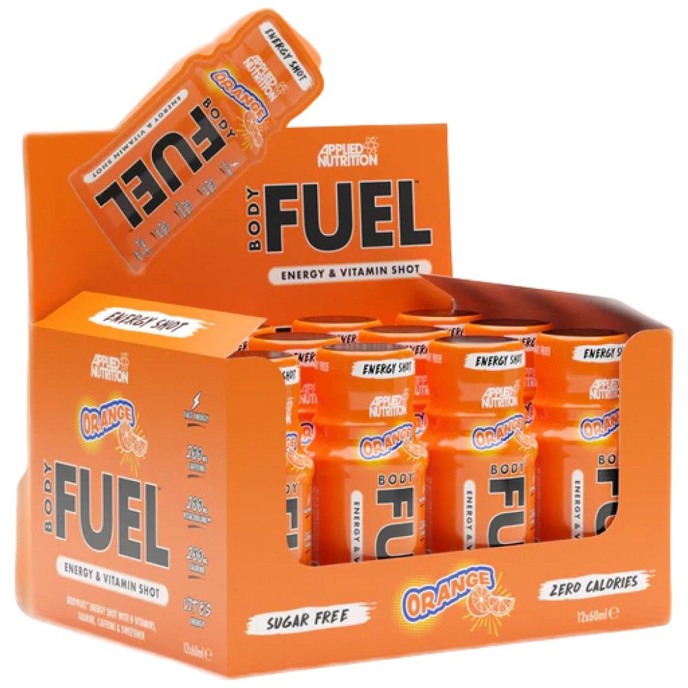 Bodyfuel Energy Shots – 12 x 60 ml