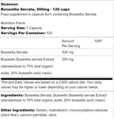 Boswellia serrata 500 mg 120 Kapseln