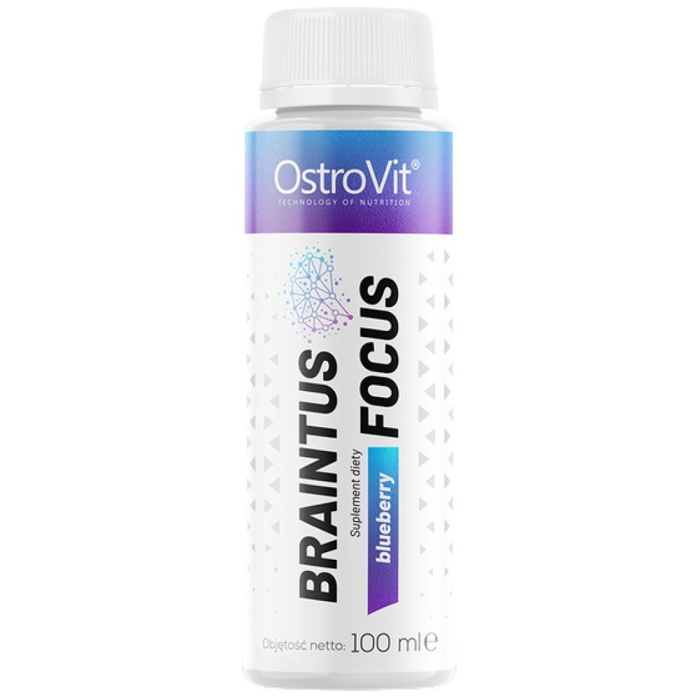 Braintus-Fokusschuss | Energie- und Gehirnunterstützung – 100 ml