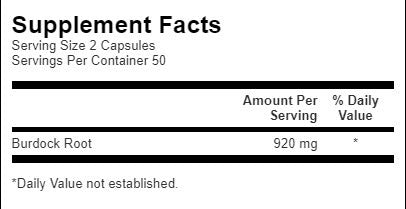 Klettenwurzel 460 mg – 100 Kapseln