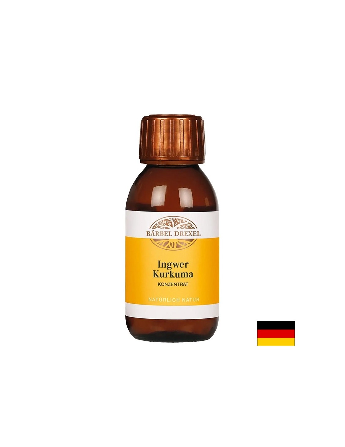 Kurkuma mit Ingwer, schwarzer Pfeffer und Vitamin C zur Immunisierung und Schutzwirkung, 100 ml