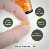 Vitamin C 1000 mg mit Zink (Albion® Zink) 15 mg, 210 Tabletten <tc>Nutravita</tc>