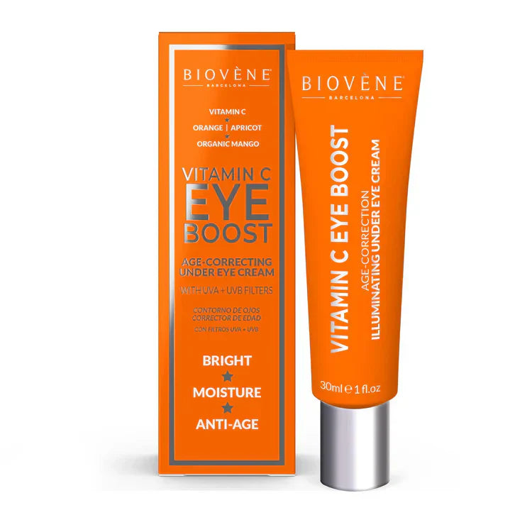 Vitamin-C-Augen-Booster-Creme zur Korrektur von Zeichen der Hautalterung, 15 ml