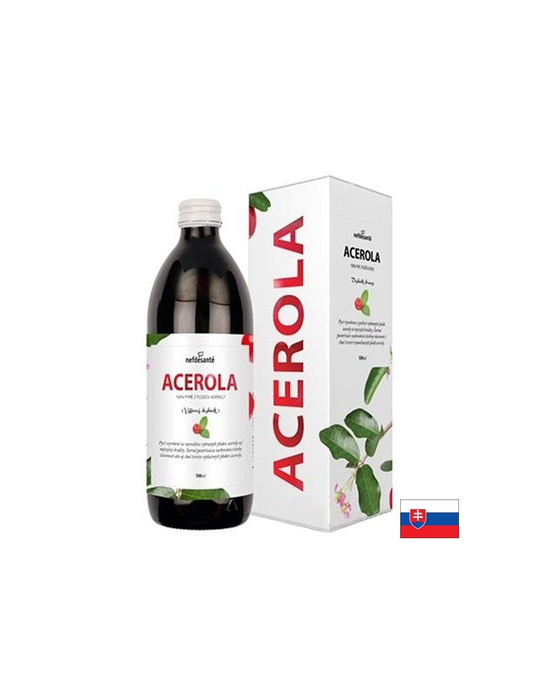 Сок от ацерола – Estestivierung von Vitamin C zur Immunisierung und Heilung, 500 ml