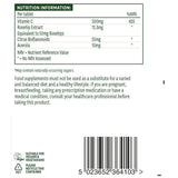 Vitamin C mit Hagebutten, Bioflavonoiden und Acerola (Vitamin C Kautabletten) 500 mg 50 Kautabletten NaturesAid