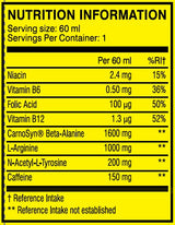 C4 Pre-Workout Shots/12 x 60 ml – 0,700 kg