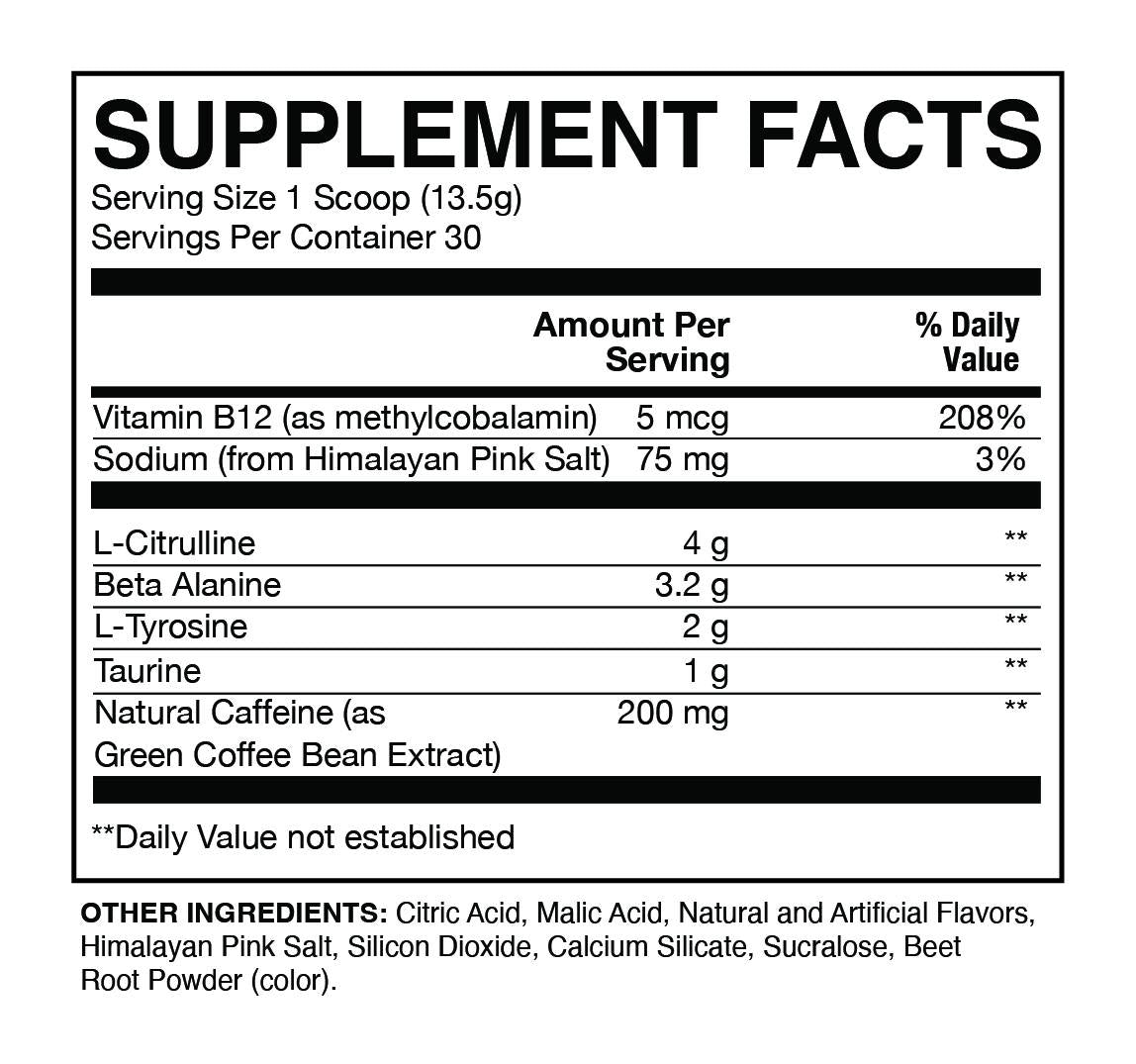 CBUM Essential Pre | mit natürlichem Koffein – 405 Gramm