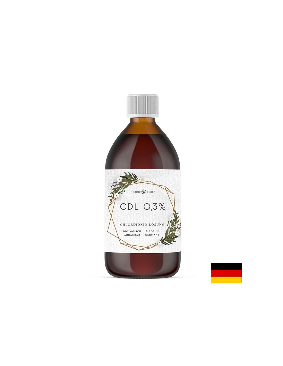 Desinfektionsmittel – Chlordioxid in wässriger Lösung CDL 0,3 %, 500 ml
