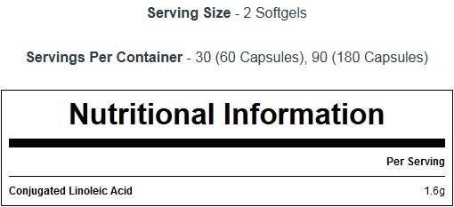 CLA 1000 mg – 60 Kapseln