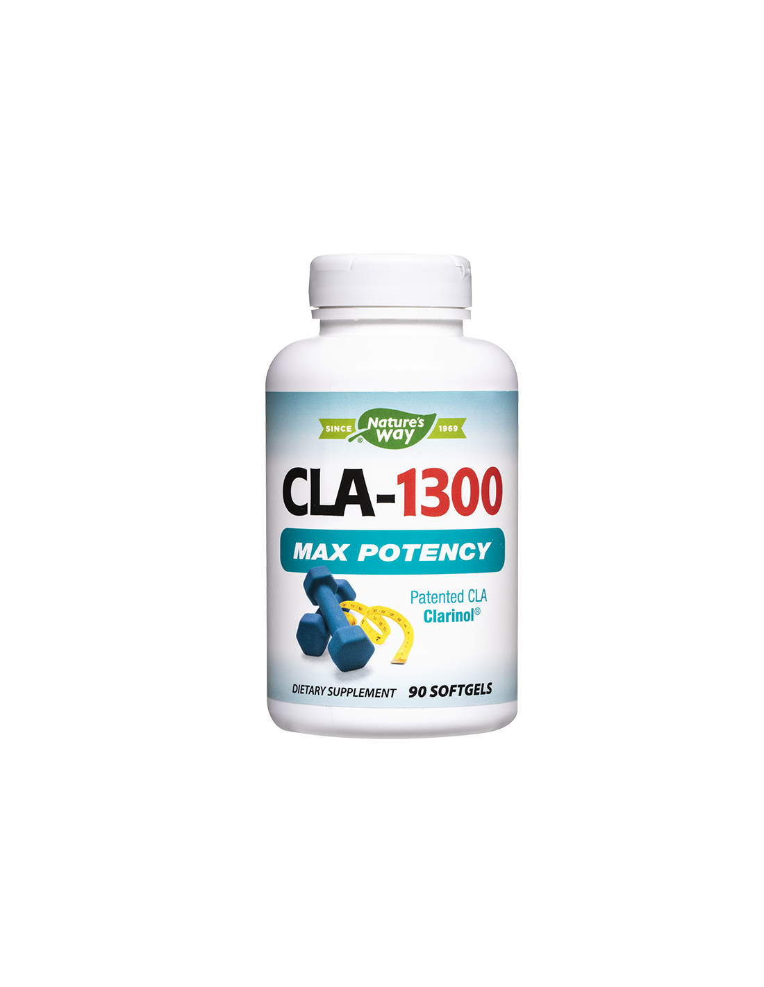 CLA-1300 Max Potency /Konjugierte Linolsäure/ – Gewichtsreduktion, 90 Kapseln Nature's Way