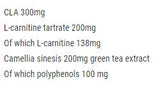 CLA + L-Carnitin + Grüner Tee – 120 Kapseln