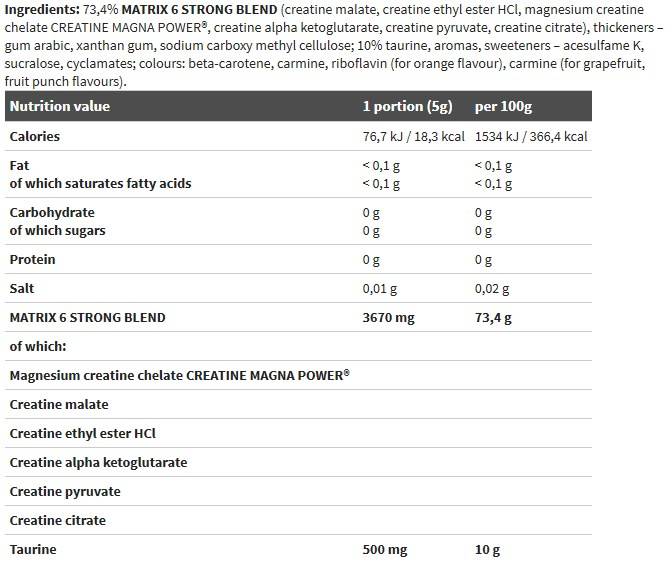 CREATINE XPLODE – 500 Gramm