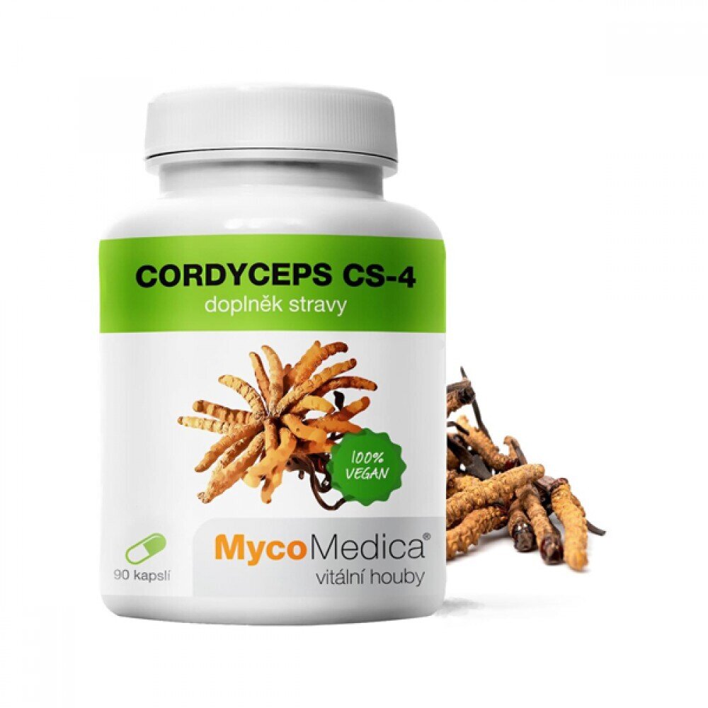 Cordyceps CS-4/90 Kapseln à 500 mg/Myzelextrakt 30 % Polysaccharide <tc>MycoMedica</tc>