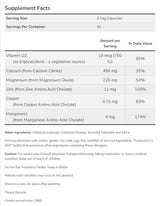Calciumcitrat-Kapseln | + Magnesium, Vitamin D, Zink, Kupfer, Mangan – 120 Kapseln