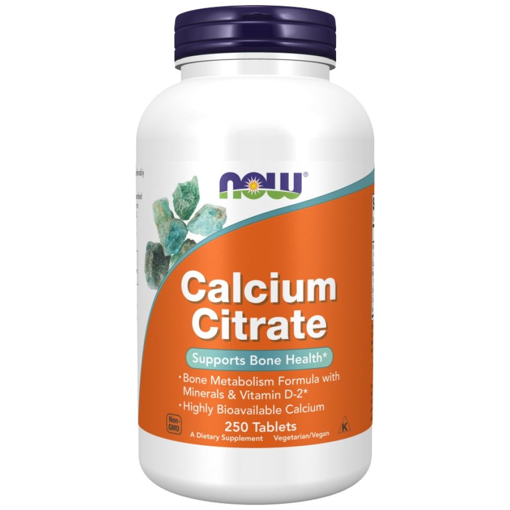 Calciumcitrat mit Mineralien und Vitamin D-2 300 mg – 250 Tabletten