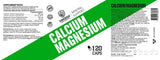Kalzium + Magnesium – 120 Kapseln