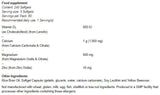 Kalzium- und Magnesium-Kapseln/mit Vit D und Zink – 120 Gelkapseln