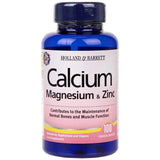 Calcium, Magnesium und Zink – 100 Tabletten