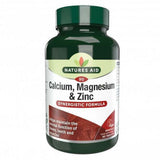 Kalzium, Magnesium und Zink (Kalzium, Magnesium + Zink) 90 Tabletten NaturesAid