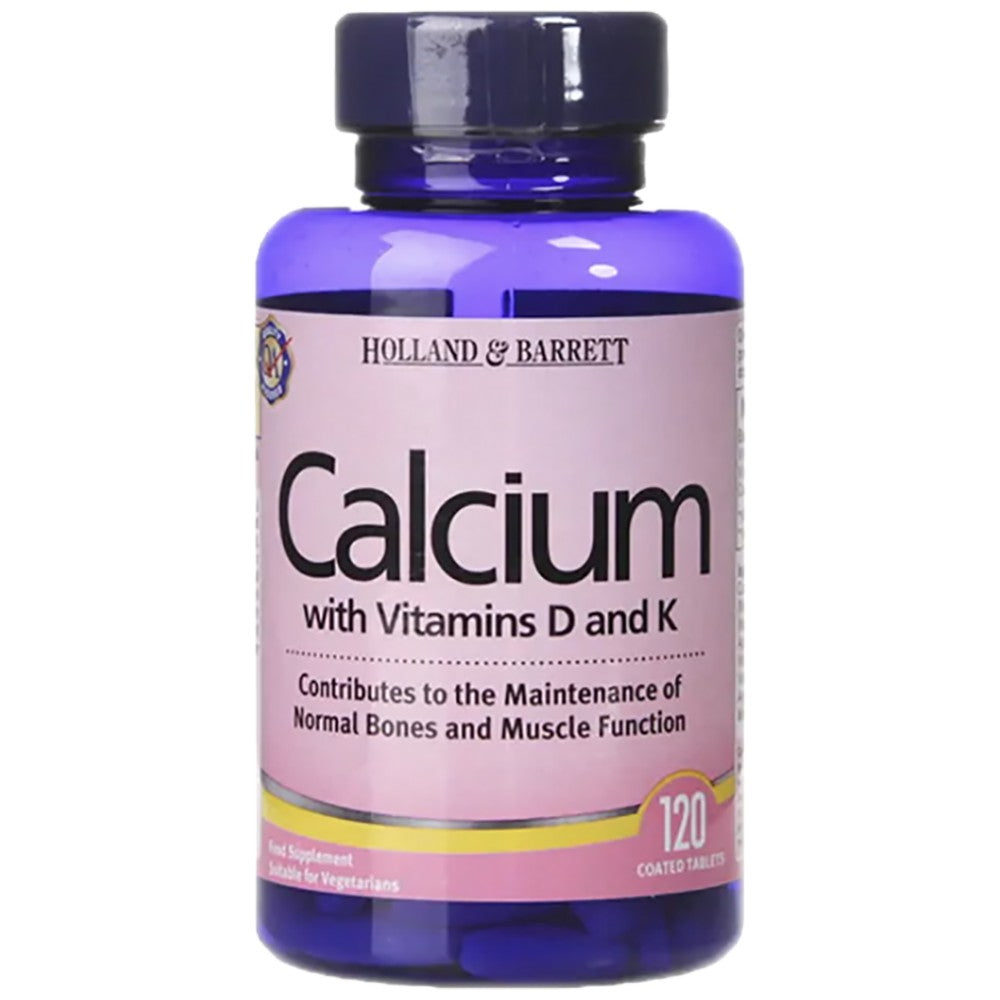 Calcium mit Vitamin D und K 120 Tabletten