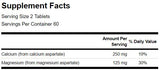 Calcium- und Magnesium (Aspartatkomplex) 120 Tabletten
