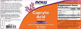 Caprylsäure 600 mg – 100 Gelkapseln