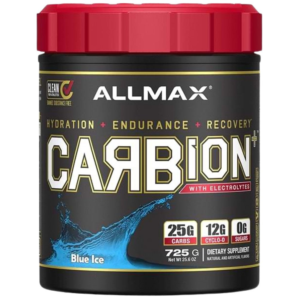 Carbion+ | Elektrolyt-Hydratationsgetränk mit zyklischem Dextrin – 725 Gramm