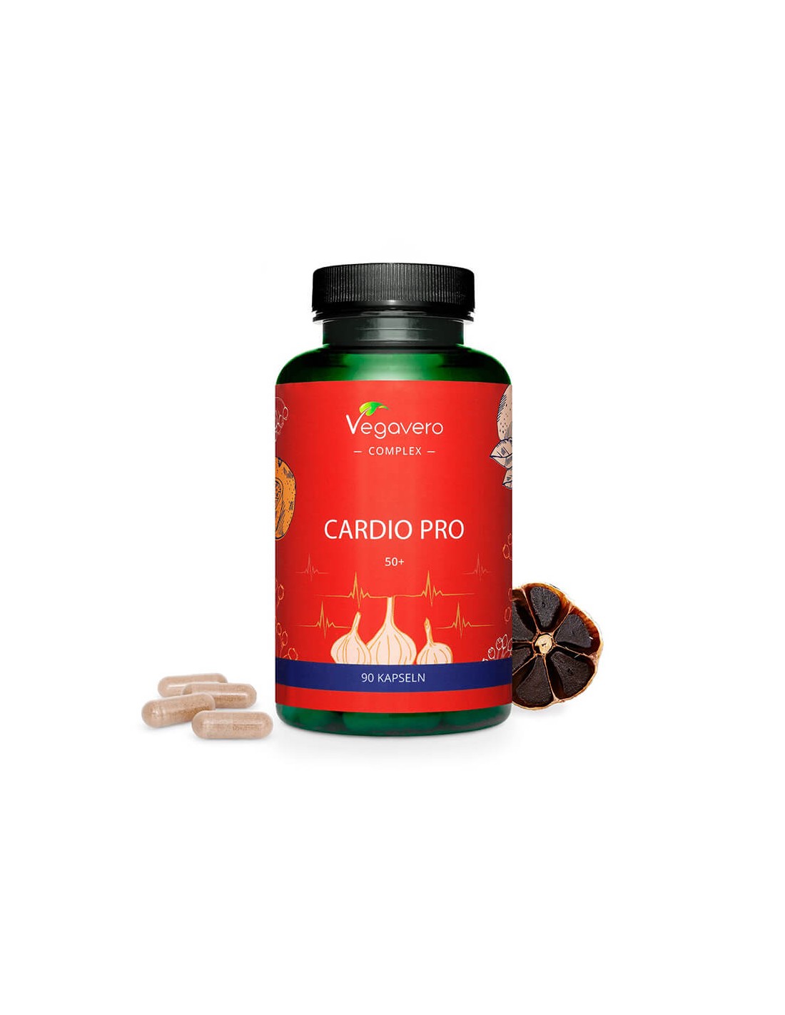 Cardio Pro 50+ – Formel für ein gesundes Herz, 90 <tc>Vegavero</tc> Kapseln