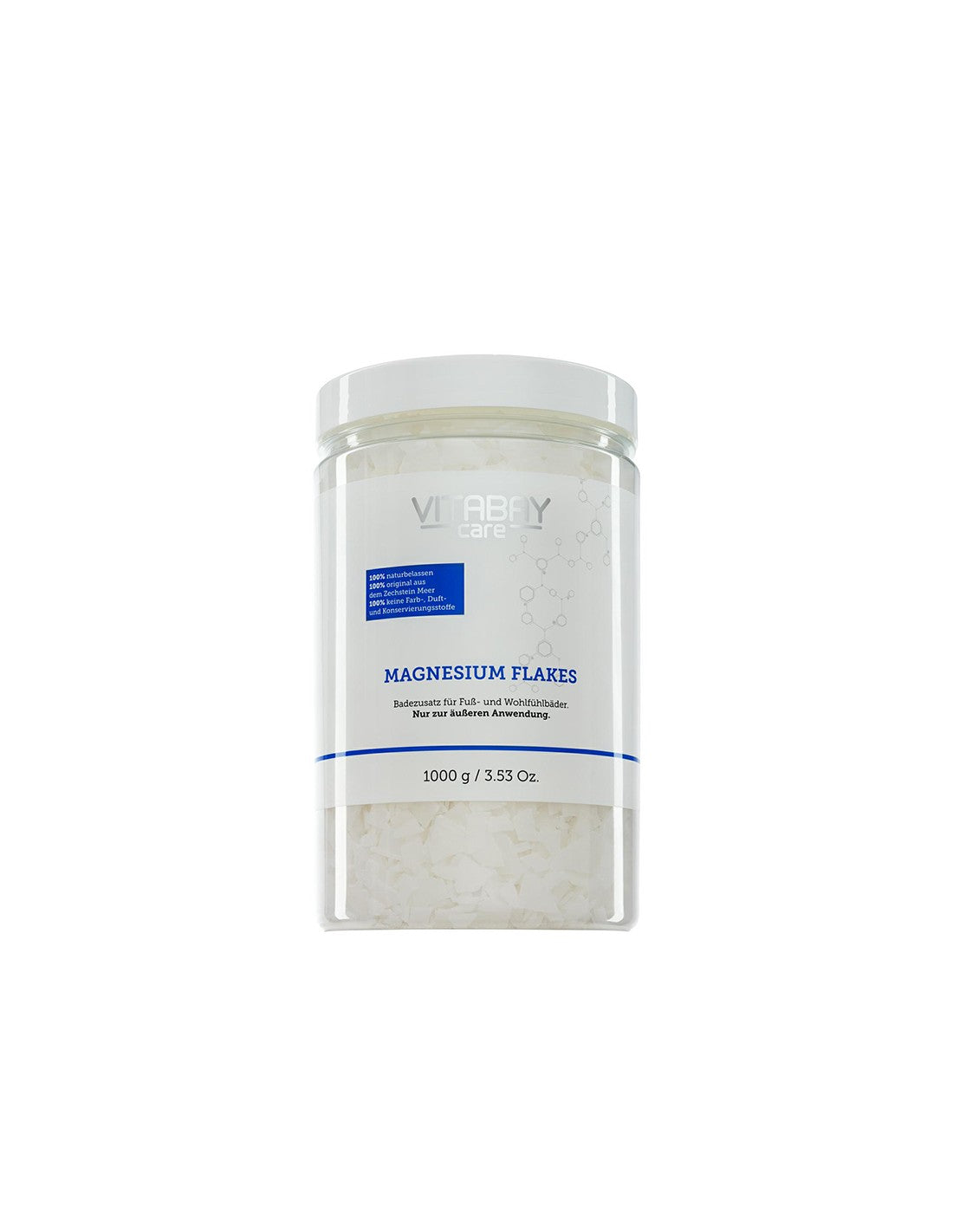 Care Magnesiumflocken – Magnesiumflocken, 1000 g <tc>Vitabay</tc>