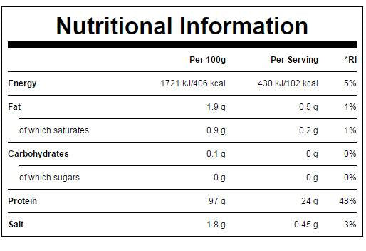 CarniPro 97 % hydrolysiertes Rindfleischprotein, nicht aromatisiert, 2500 Gramm