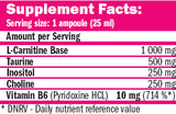 CarniSlim® Lipotropic 25ml./20 Ampere. - 0,500 kg