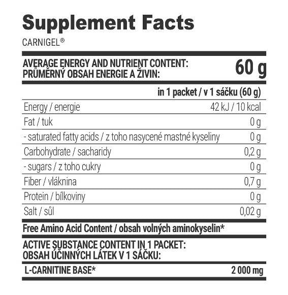 Carnigel Performance Burn – 60 Gramm