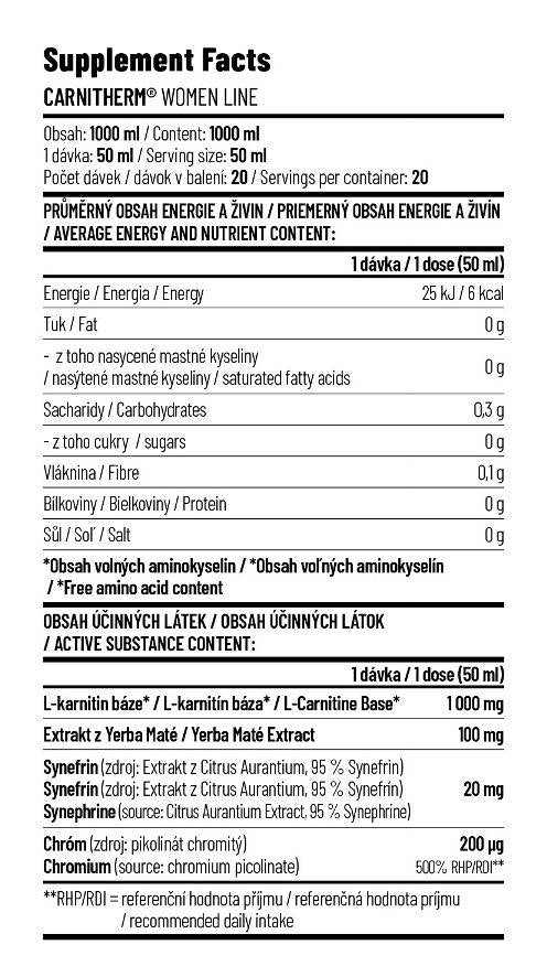 Carnitherm - Damenlinie 1000 ml
