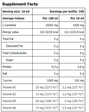 Carnitin 100.000 mg CarniZone®/1000 ml