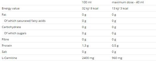 Carnitin-Flüssigkeit 500 ml 500 ml