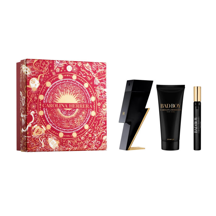 <tc>CAROLINA HERRERA</tc> Bad Boy Eau de Toilette Spray 100ml Set 3-teilig 2023