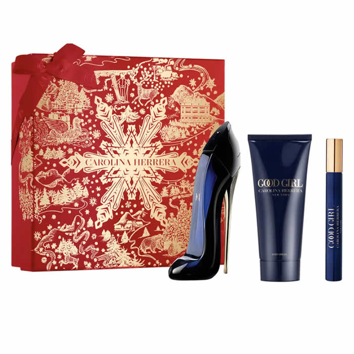 <tc>CAROLINA HERRERA</tc> Good Girl Eau de Parfum Spray 80ml Set 3-teilig