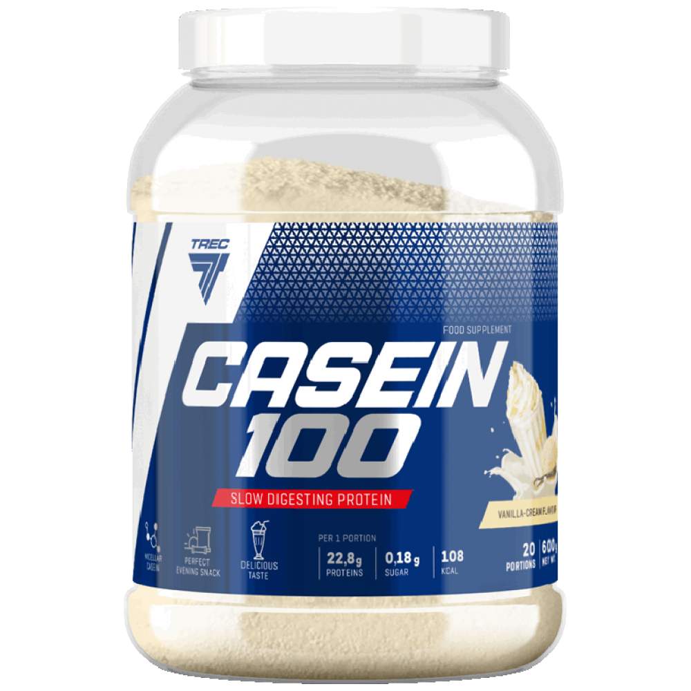 Kasein 100 | Langsam verdauliches Protein – 600 Gramm