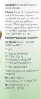 Rizinusöl | 100 % zertifiziert biologisch – 237 ml
