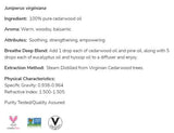 Zedernholzöl | 100 % reiner Juniperus Virginiana – 30 ml