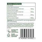 Sellerie-, Sauerkirsch-, Kletten- und Brennnesselsamen (Celery Seed Complex) 60 Tabletten NaturesAid