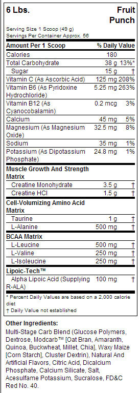 Cell Tech Performance – 2721 Gramm