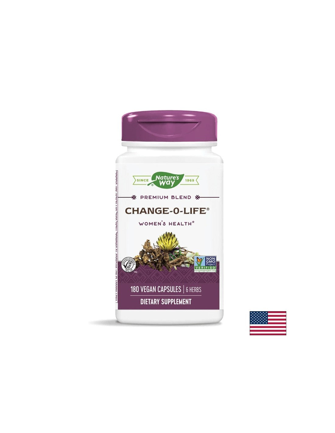 Change-O-Life/Change-O-Life/Für die Wechseljahre, 180 Kapseln Nature's Way