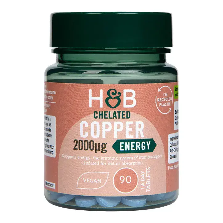 Chelatisiertes Kupfer 2 mg – 90 Tabletten