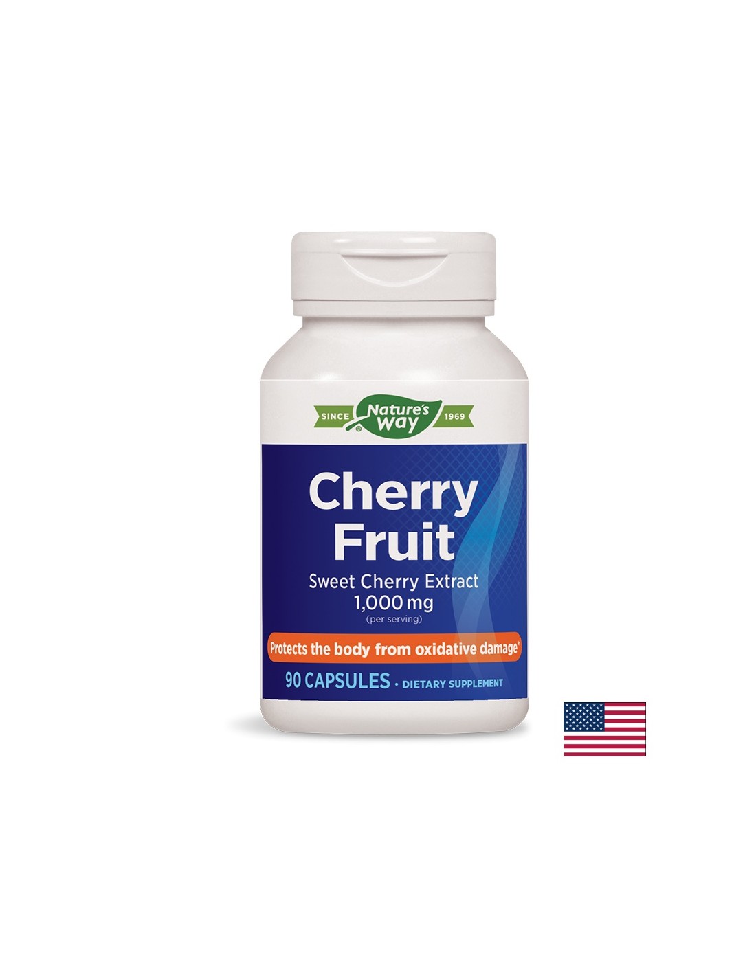 Kirschfrucht 500 mg x 90 Kapseln Nature's Way