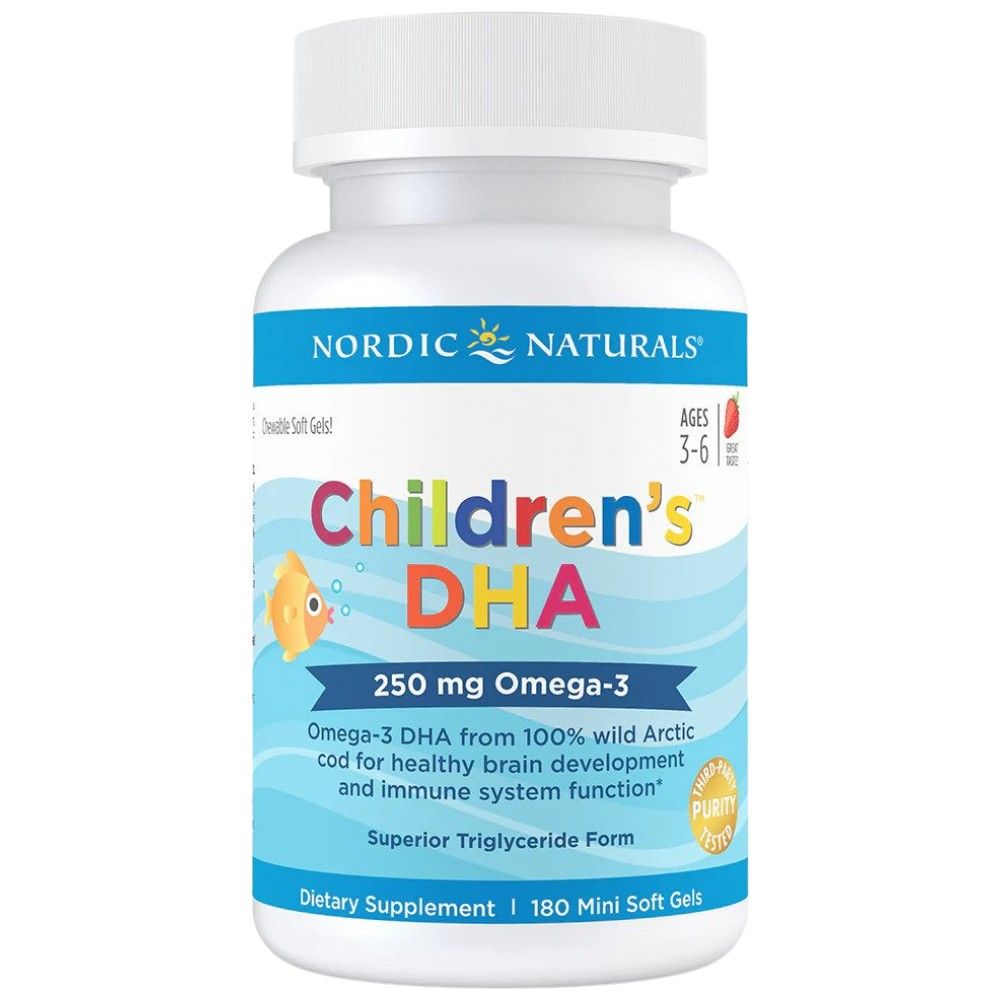 DHA für Kinder 250 mg – 180 Gelkapseln