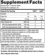 DHA-Gummis für Kinder 600 mg – 30 Gummis