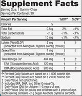 Augengesundheitsgummis für Kinder – 30 Kautabletten