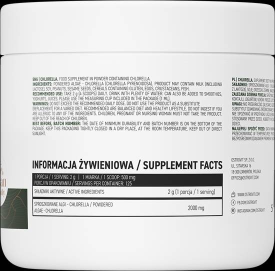 Chlorella-Pulver 250 Gramm