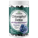 Chlorophyll-Detox-Gummis | Blaubeere – 60 Kautabletten